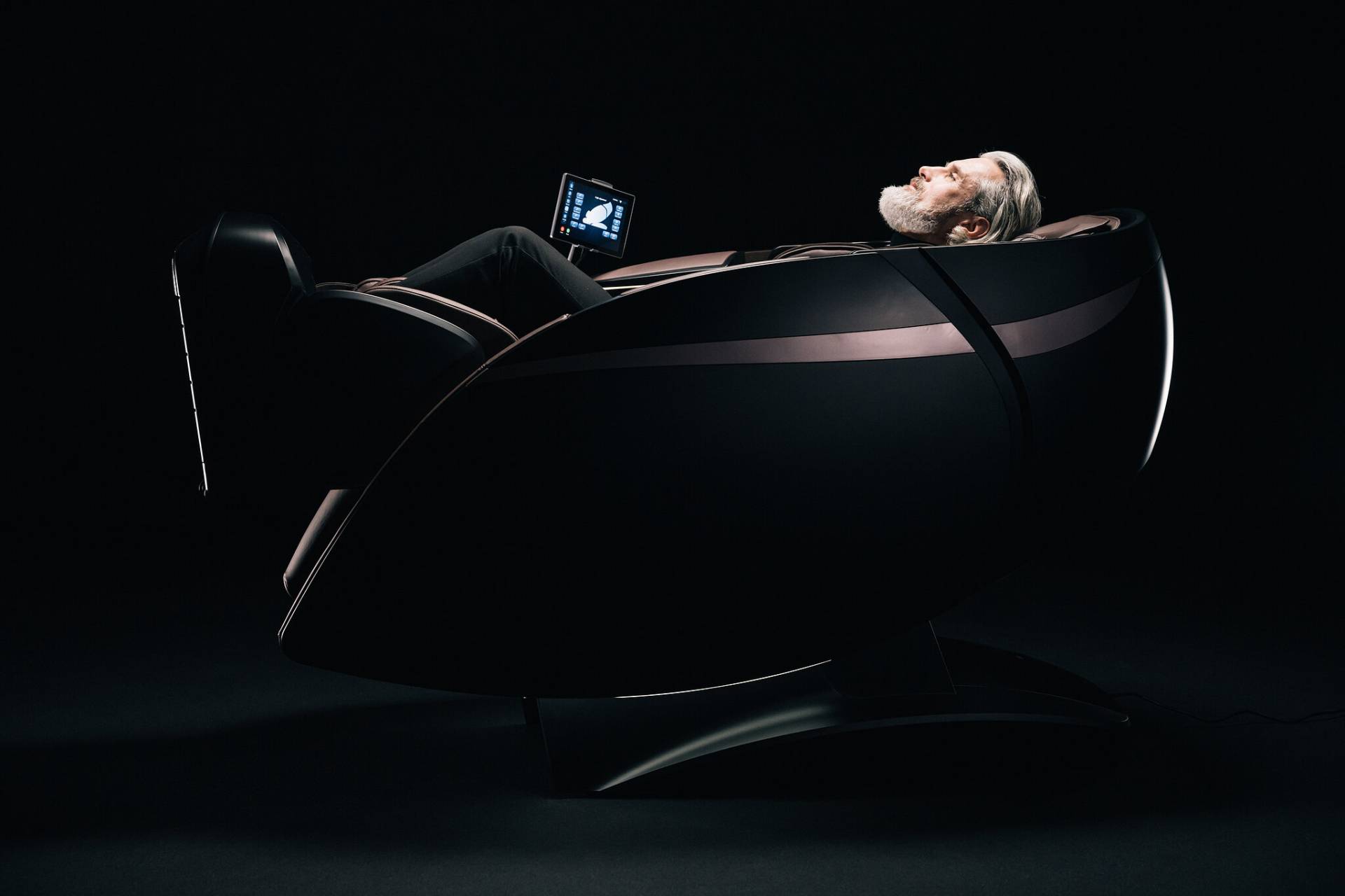 Pierwszy masaż w fotelu masującym 