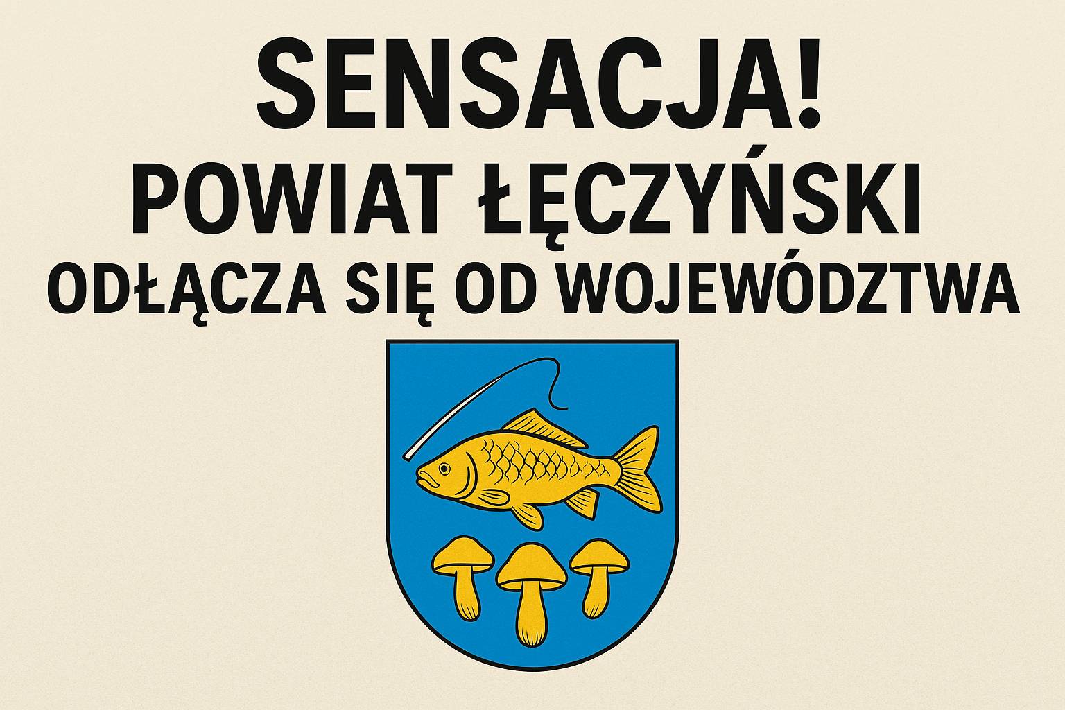 Sensacja - powiat odłącz się od wojewodztwa