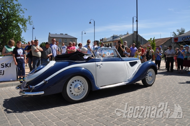 Rajd zabytkowych samochodów - 24 maja 2014 Łęczna
