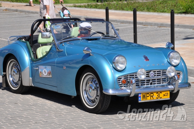 Rajd zabytkowych samochodów - 24 maja 2014 Łęczna