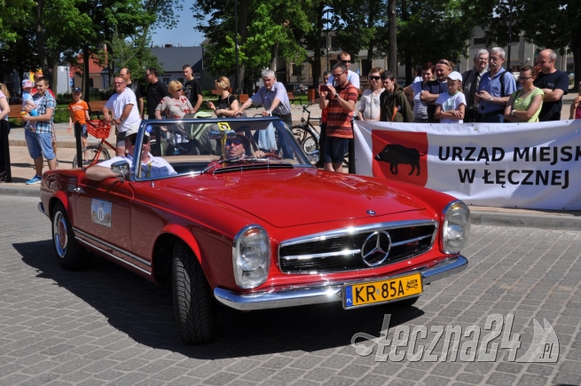Rajd zabytkowych samochodów - 24 maja 2014 Łęczna