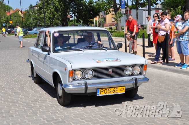 Rajd zabytkowych samochodów - 24 maja 2014 Łęczna
