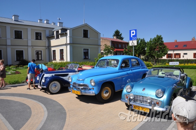 Rajd zabytkowych samochodów - 24 maja 2014 Łęczna