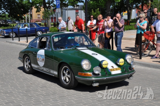 Rajd zabytkowych samochodów - 24 maja 2014 Łęczna