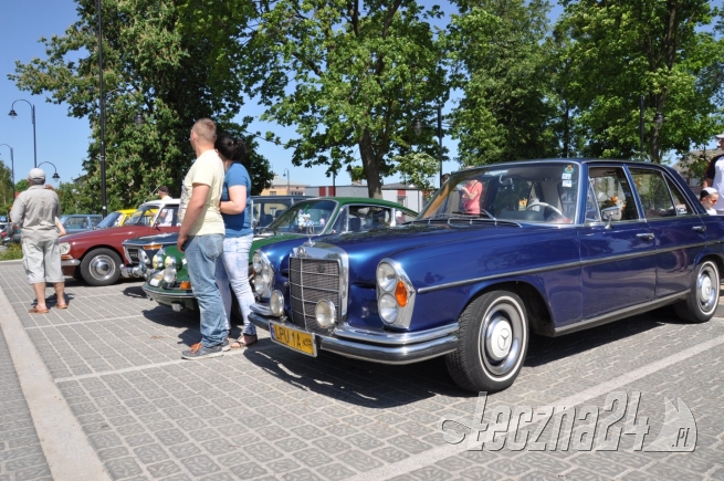 Rajd zabytkowych samochodów - 24 maja 2014 Łęczna