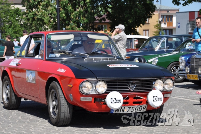Rajd zabytkowych samochodów - 24 maja 2014 Łęczna