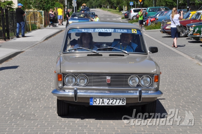 Rajd zabytkowych samochodów - 24 maja 2014 Łęczna