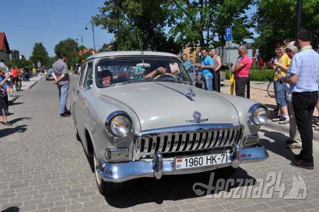 Rajd zabytkowych samochodów - 24 maja 2014 Łęczna