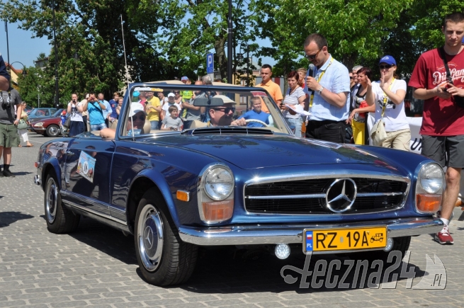 Rajd zabytkowych samochodów - 24 maja 2014 Łęczna