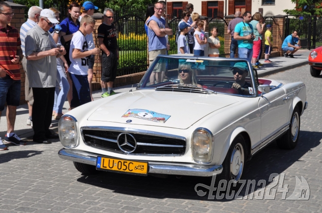 Rajd zabytkowych samochodów - 24 maja 2014 Łęczna