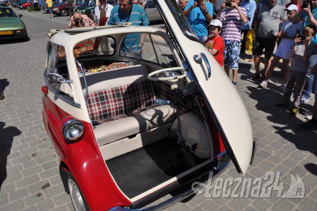 Rajd zabytkowych samochodów - 24 maja 2014 Łęczna