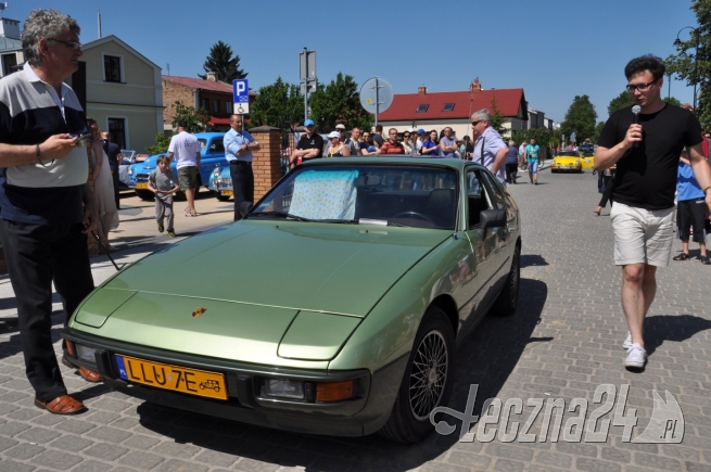 Rajd zabytkowych samochodów - 24 maja 2014 Łęczna