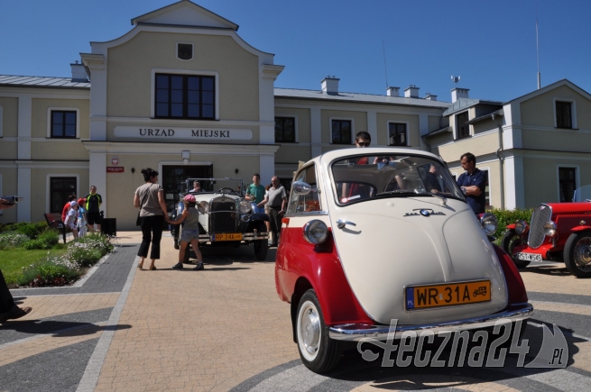 Rajd zabytkowych samochodów - 24 maja 2014 Łęczna