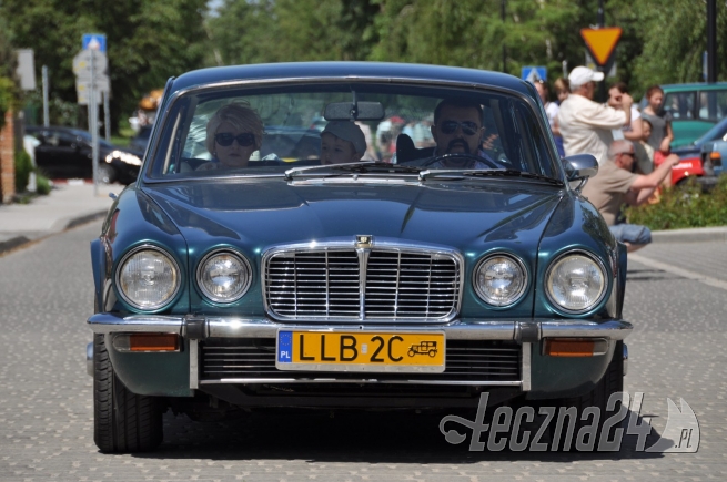 Rajd zabytkowych samochodów - 24 maja 2014 Łęczna