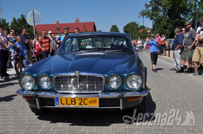 Rajd zabytkowych samochodów - 24 maja 2014 Łęczna