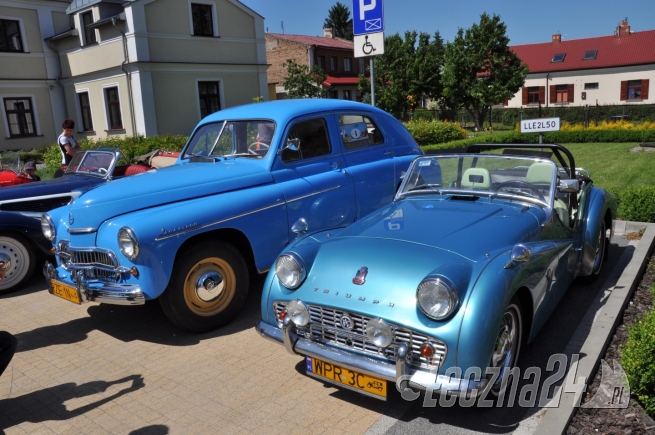 Rajd zabytkowych samochodów - 24 maja 2014 Łęczna