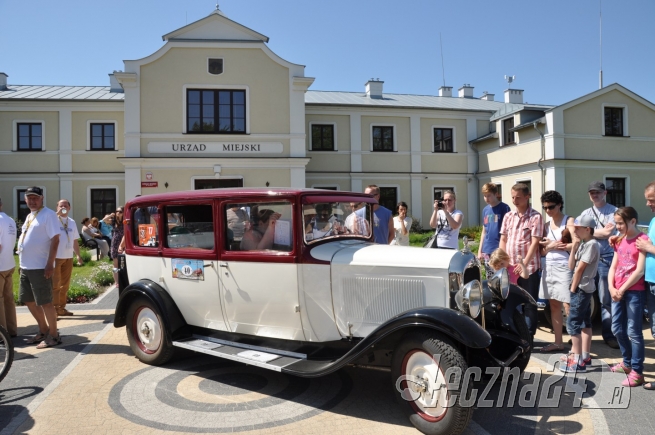 Rajd zabytkowych samochodów - 24 maja 2014 Łęczna