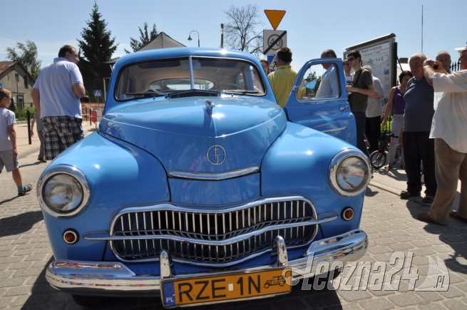 Rajd zabytkowych samochodów - 24 maja 2014 Łęczna