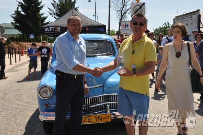 Rajd zabytkowych samochodów - 24 maja 2014 Łęczna