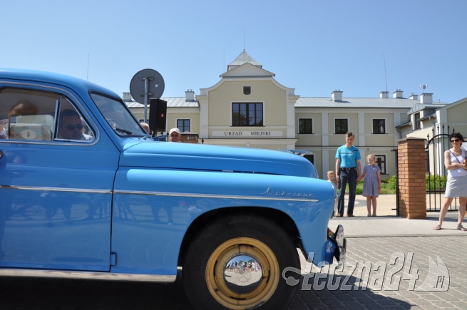 Rajd zabytkowych samochodów - 24 maja 2014 Łęczna