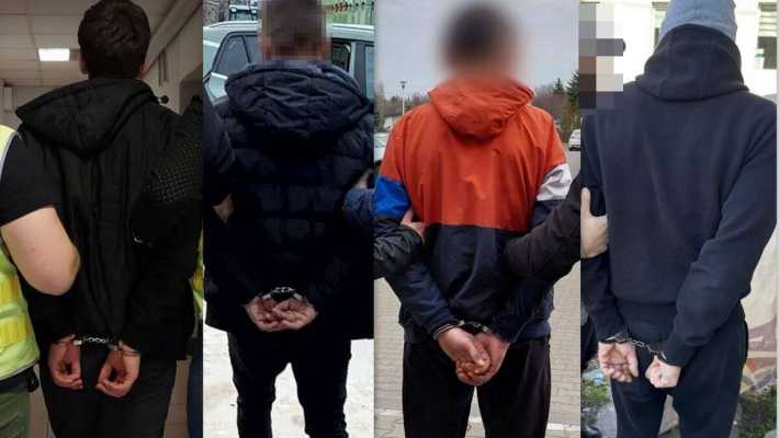 Łęczyński policjanci zatrzymali poszukiwanego