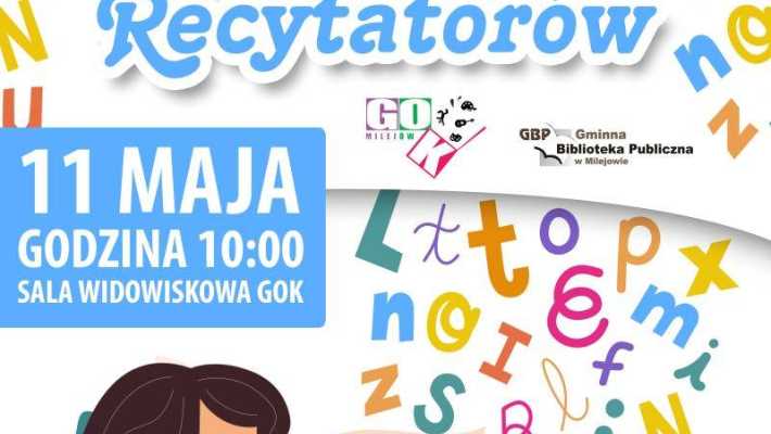 Szukają talentów w gminie Milejów. Nadchodzi konkurs Młodych Recytatorów